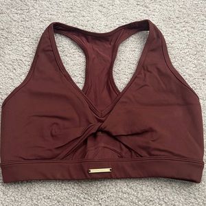 Women's Gymshark Whitney Simmons Collab Sports Bra Brown small